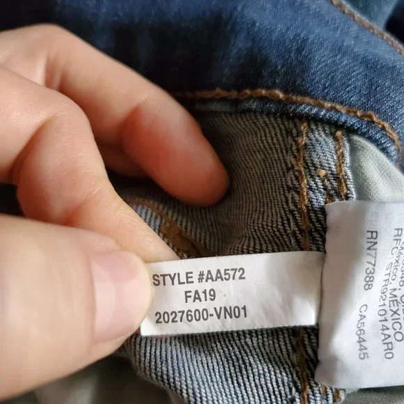 Madewell 10 High-Rise Skinny Jeans in Brockton Wash Size 28 EUC
